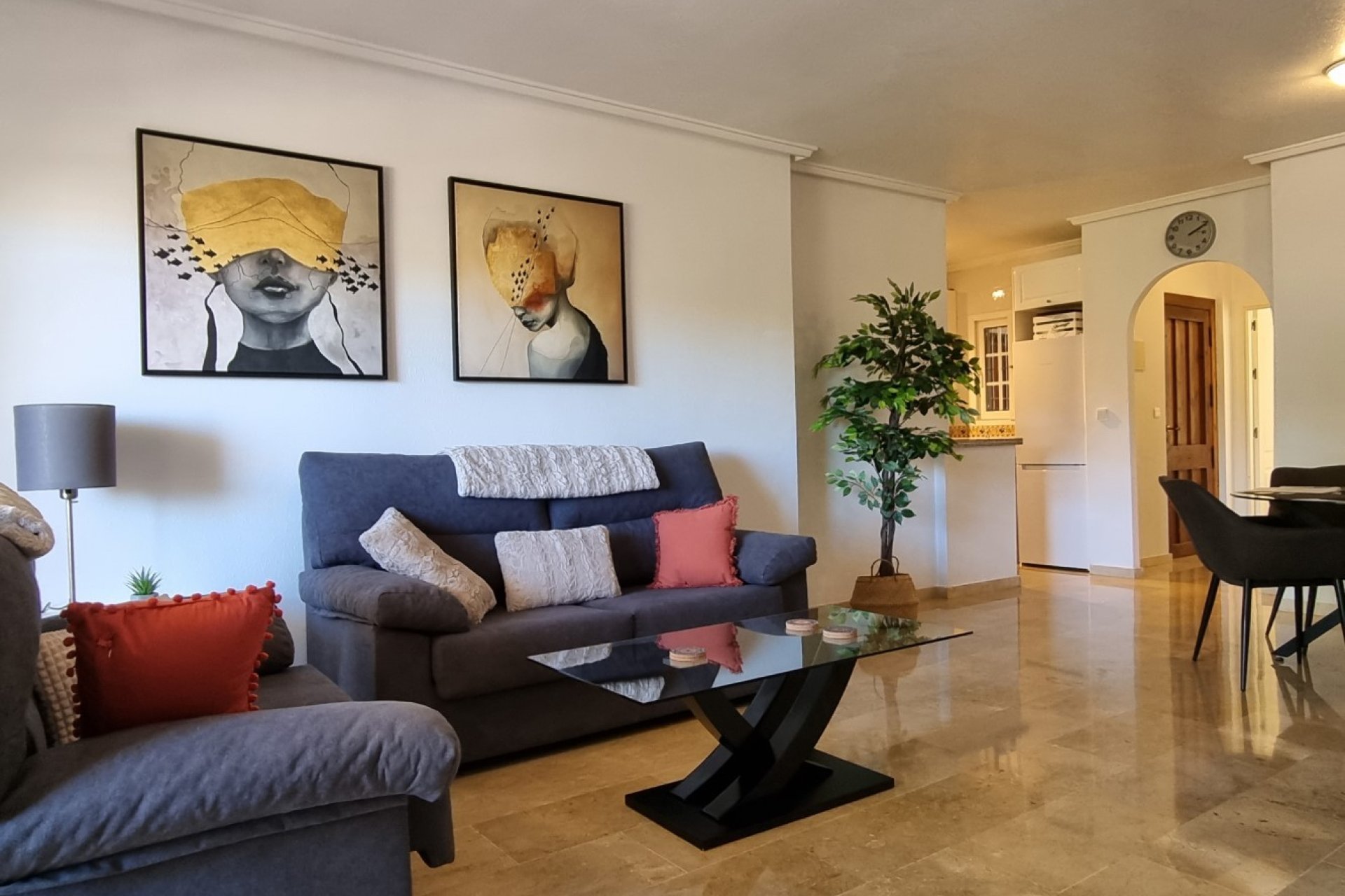 Alquiler para invierno - Apartamento / piso -
Orihuela Costa - Playa Flamenca