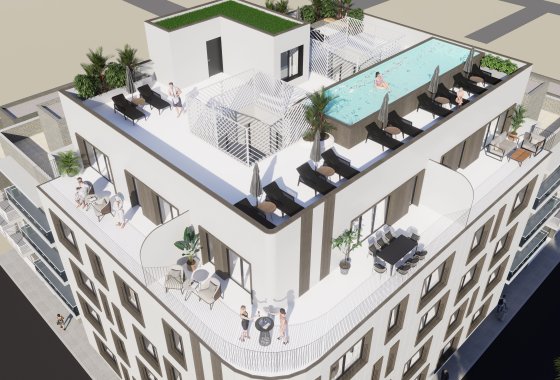 Apartman / lakás - Új építés - Torrevieja - Torrevieja