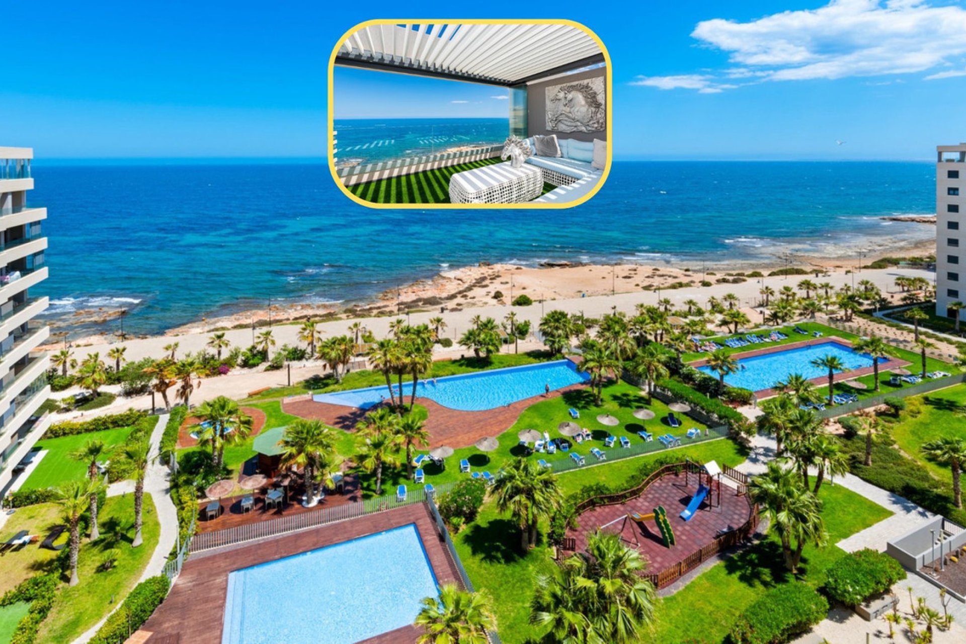 Használt ingatlanok - Apartman / lakás -
Orihuela - Punta Prima