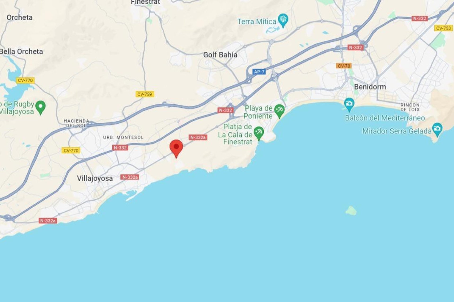 Használt ingatlanok - Apartman / lakás -
Villajoyosa - Villajoyosa Centro