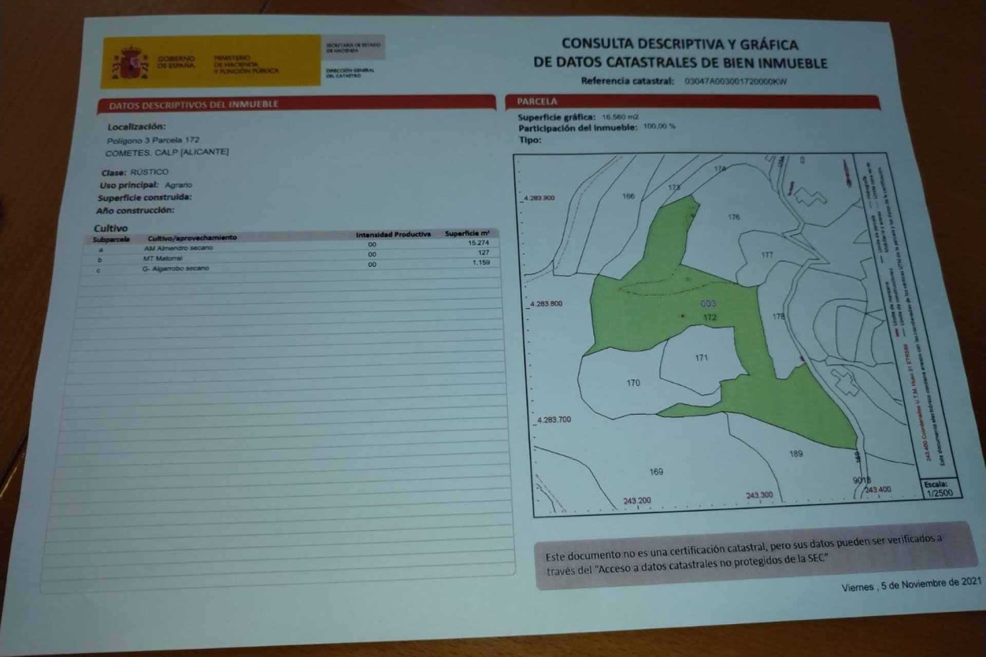 Használt ingatlanok - land -
Calpe - Calpe Centro