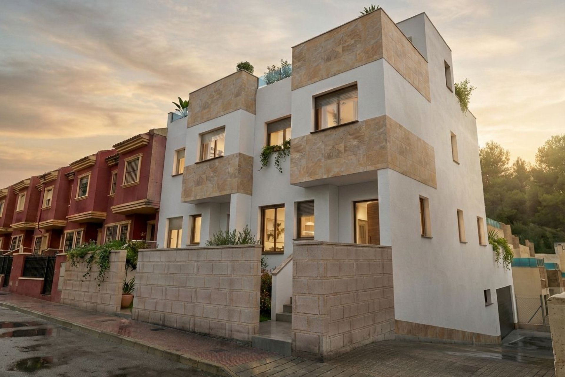 New Build - terraced -
Bigastro