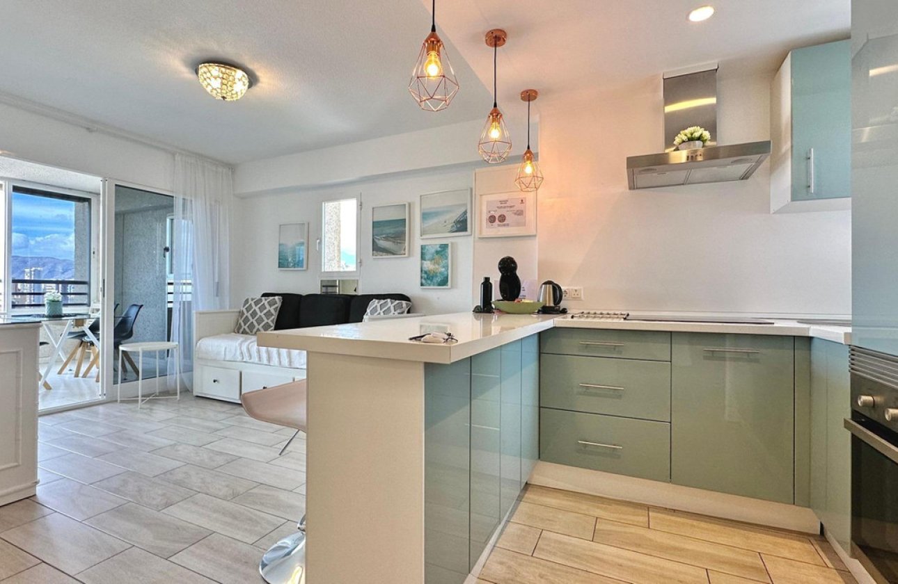 Resale - Apartment / flat -
Benidorm - Benidorm Centro