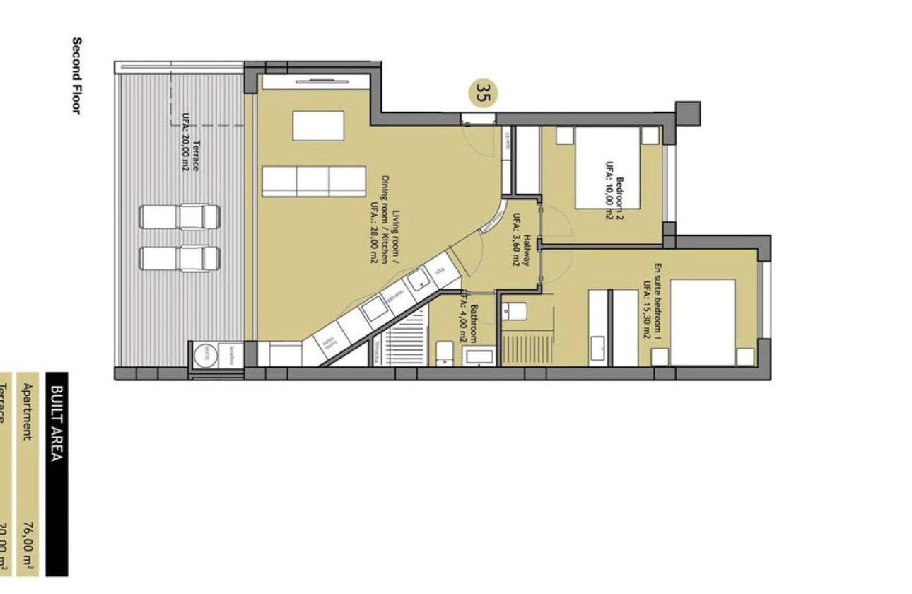 Resale - Apartment / flat -
Orihuela - Las Colinas Golf
