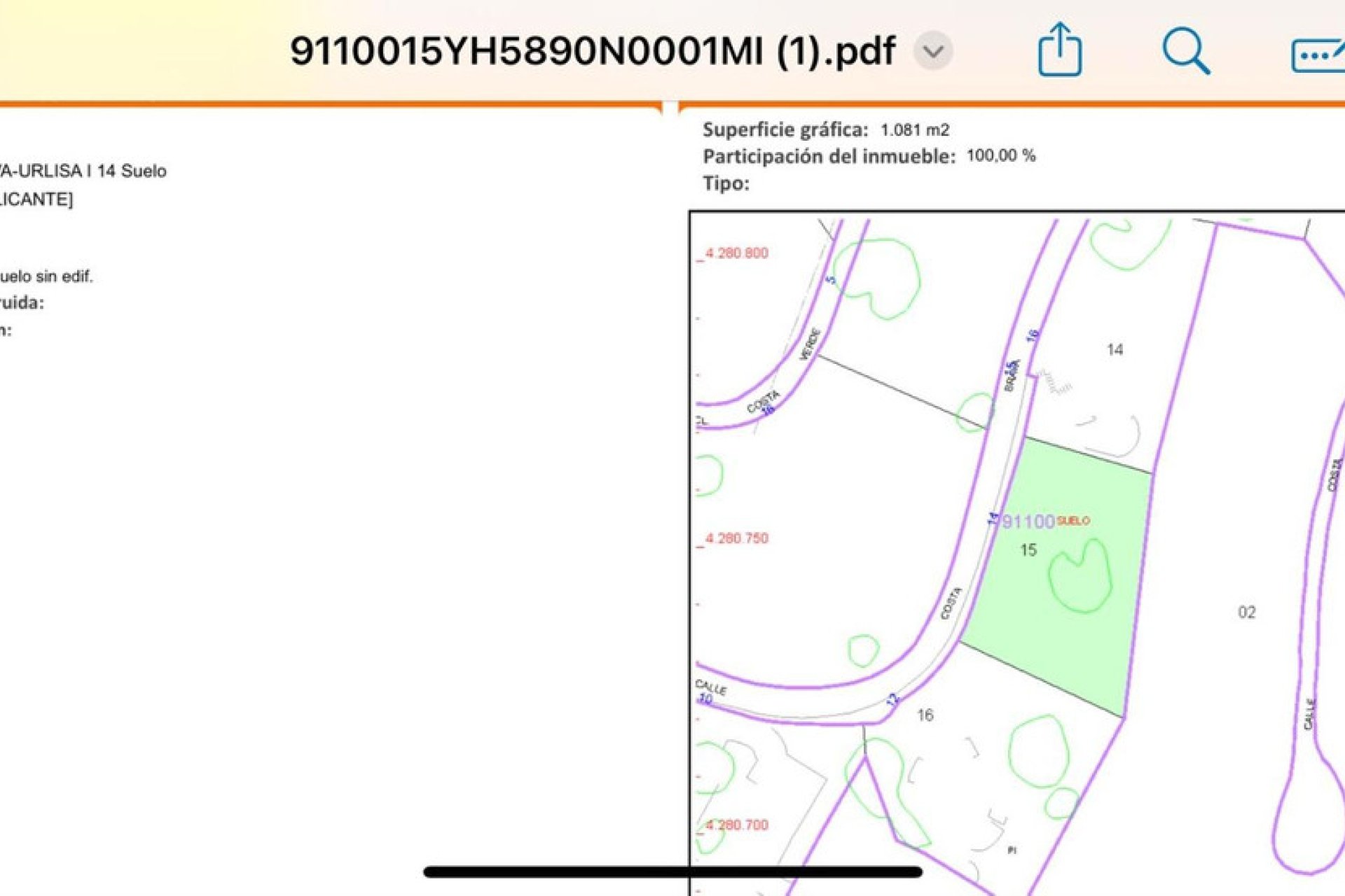 Resale - land -
Altea - Altea Centro