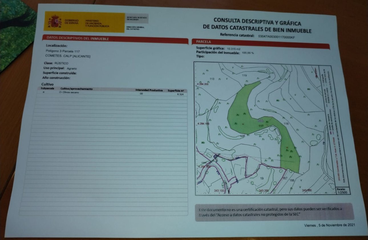 Resale - land -
Calpe - Calpe Centro