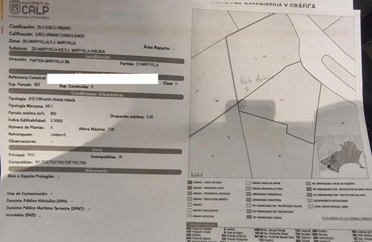 Resale - land -
Calpe - Calpe Centro