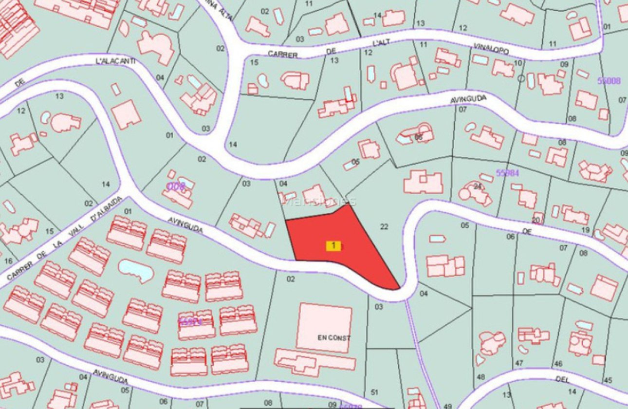 Resale - land -
Denia - La Sella Golf