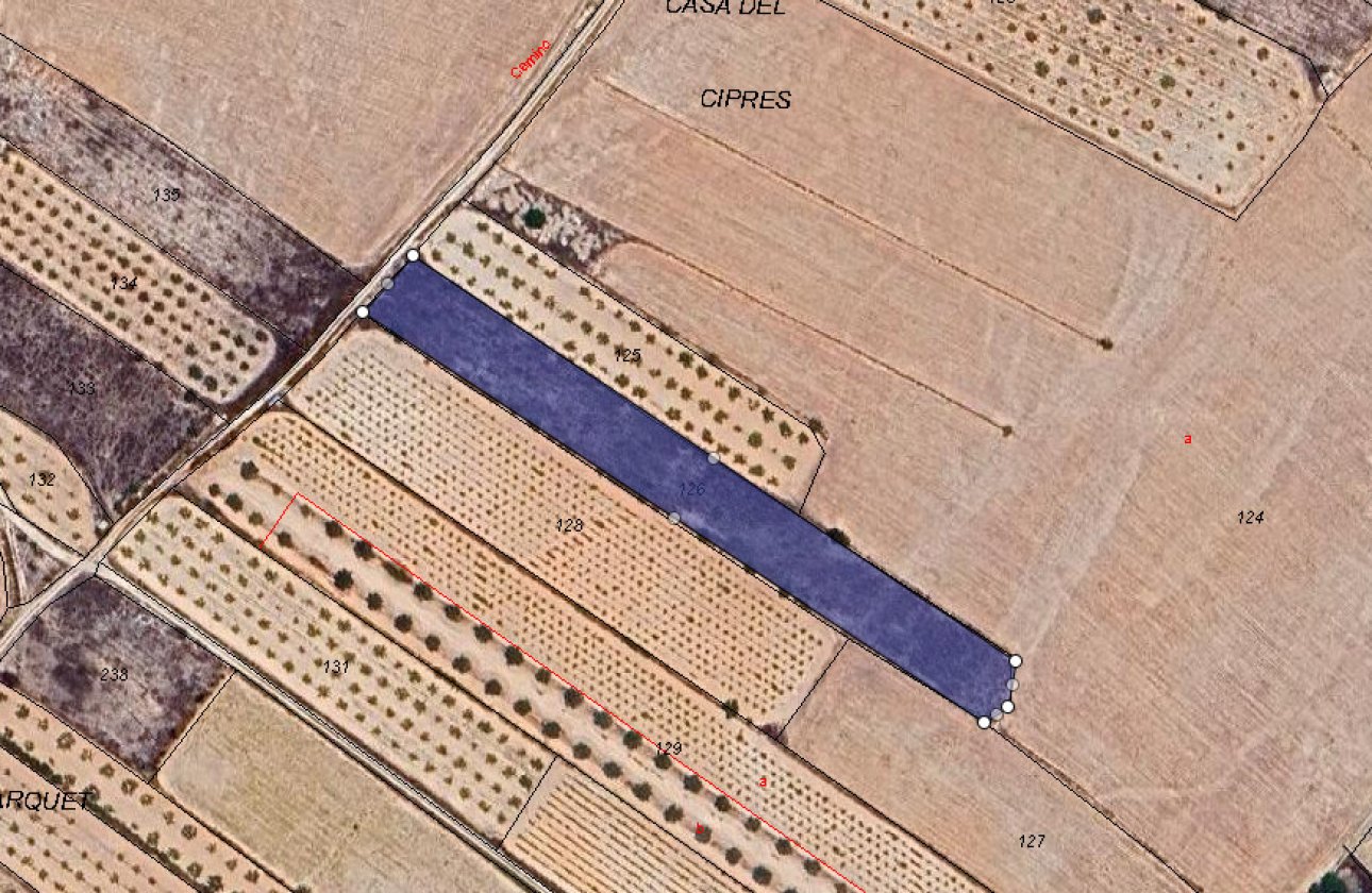 Resale - land -
Monóvar - Monòver - Casas del Señor