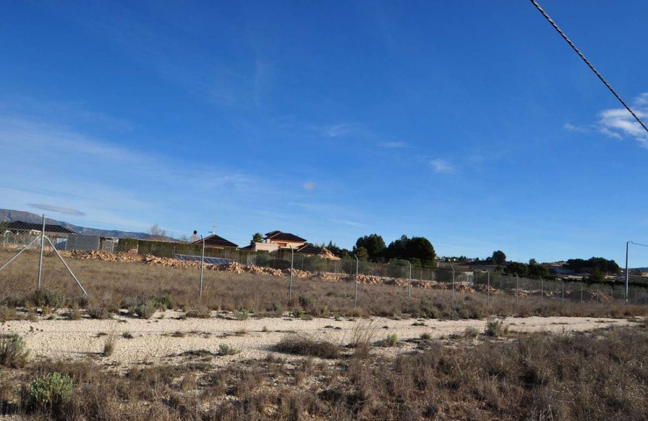 Resale - land -
Pinoso - Pinoso Centro