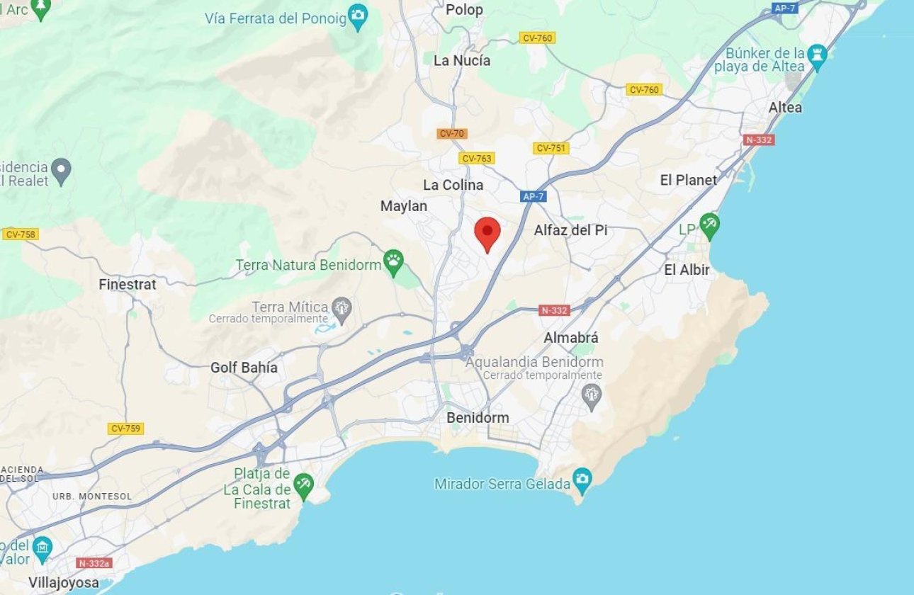 Resale - Villa -
La Nucía - La Nucia Centro