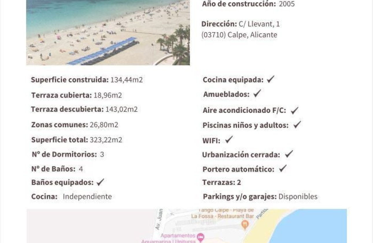 Reventa - Apartamento / piso -
Calpe - Calpe Centro