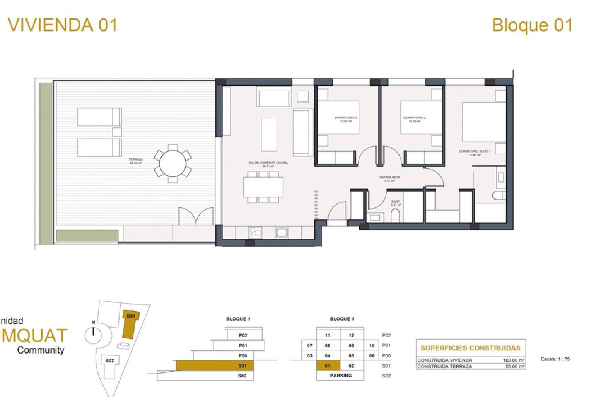 Reventa - Apartamento / piso -
Orihuela - Las Colinas Golf
