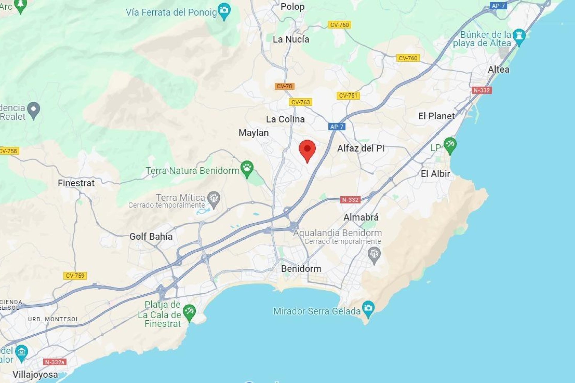 Reventa - Villa -
La Nucía - La Nucia Centro