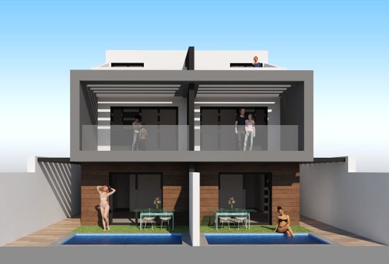 semi-detached - New Build - San Javier -
                San Javier