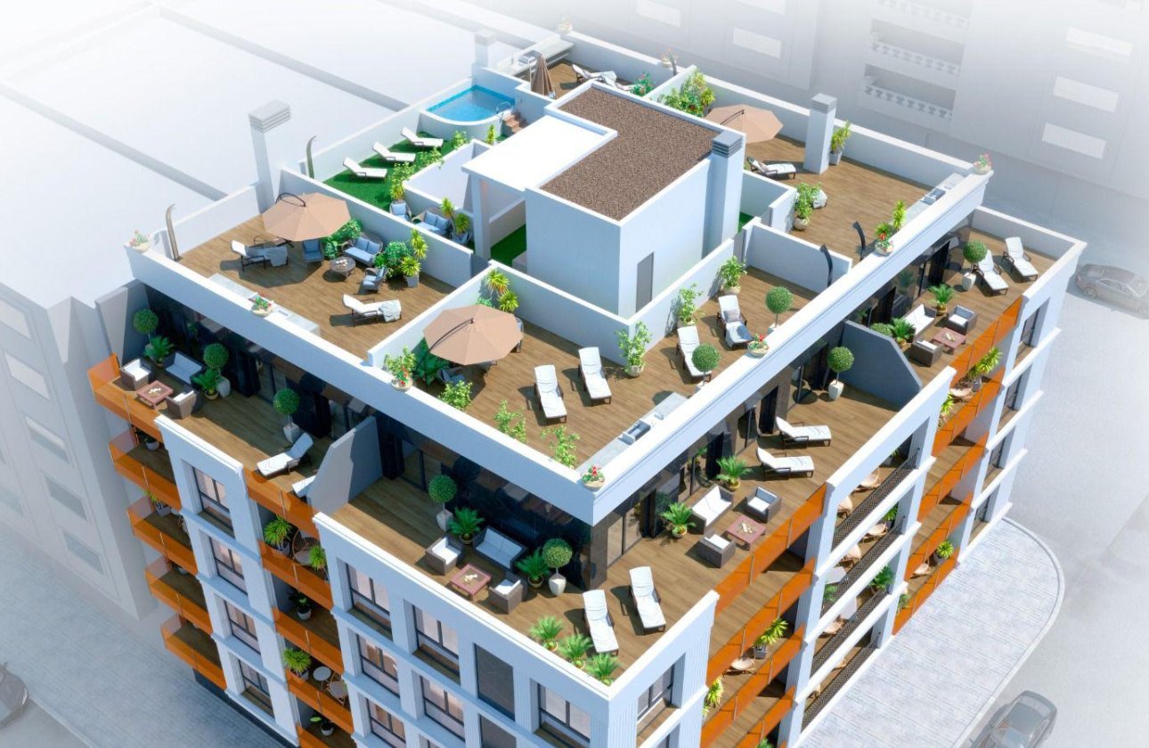 Új építés - Tetőtéri lakás -
Torrevieja