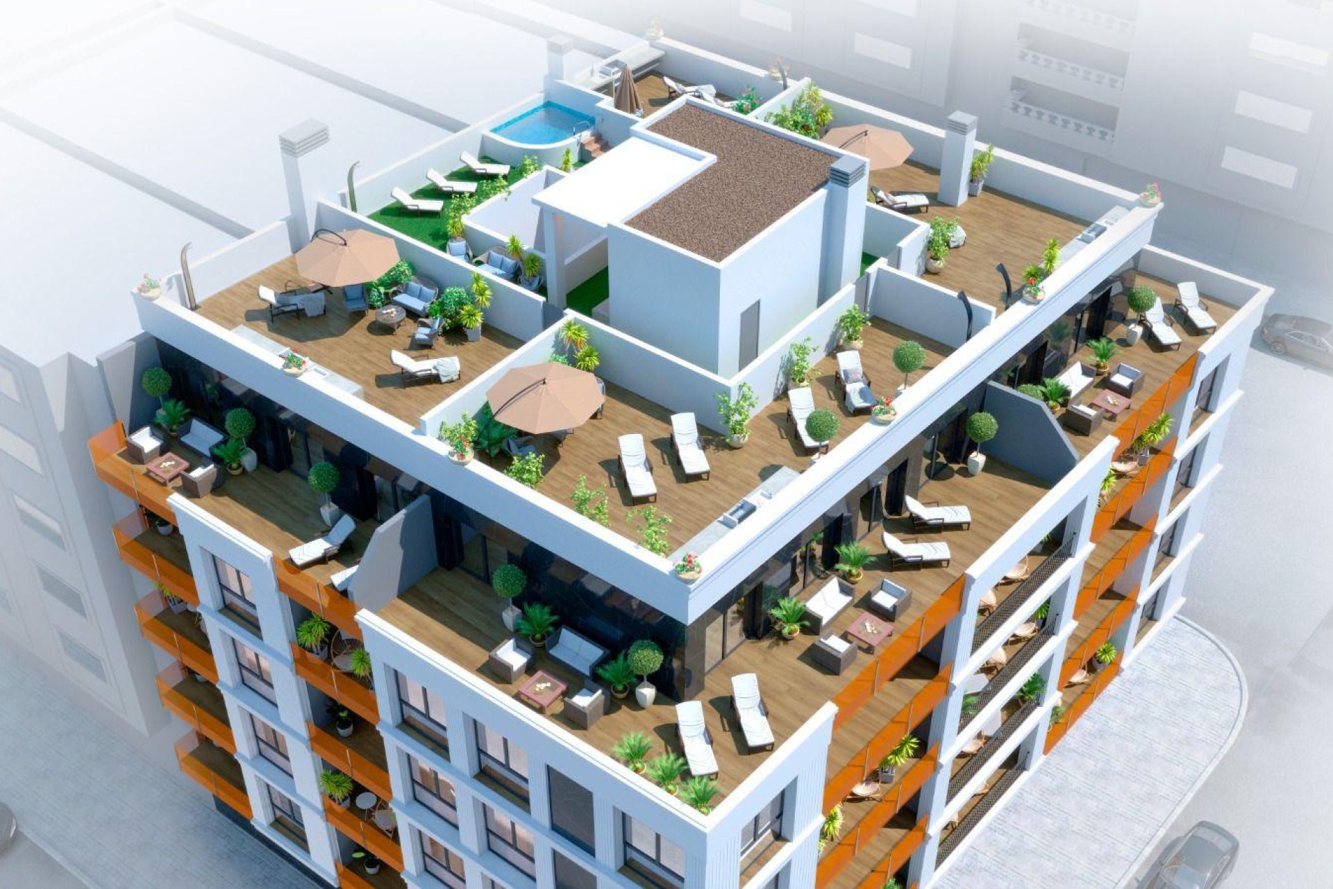 Új építés - Tetőtéri lakás -
Torrevieja